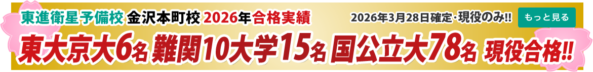 2026年合格実績
